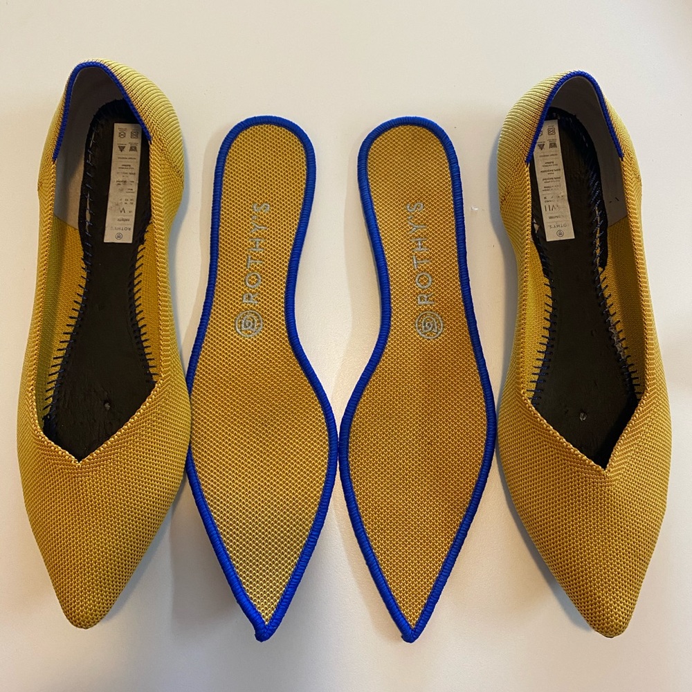 Rothy’s The Point Marigold size 11